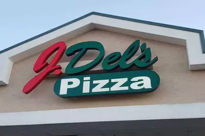 J del's pizza in Pigeon Forge