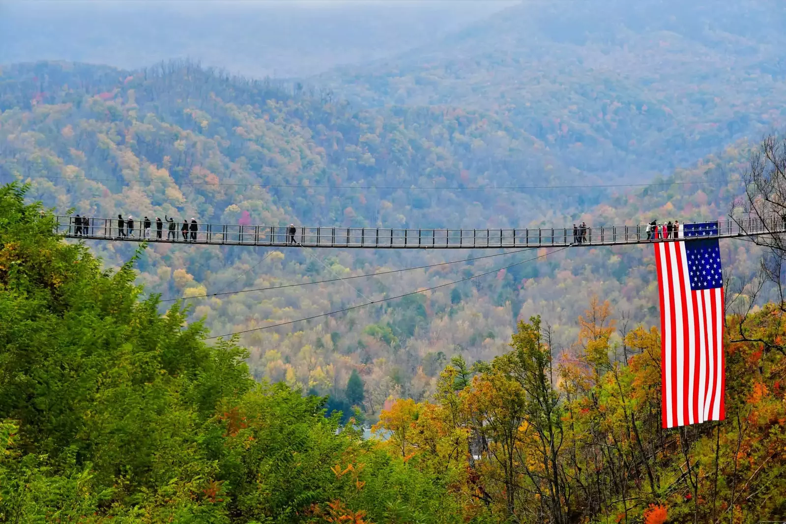 SkyBridge at gatlinburg skypark