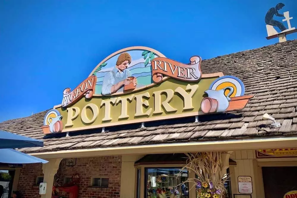 Pigeon River Pottery in Pigeon Forge