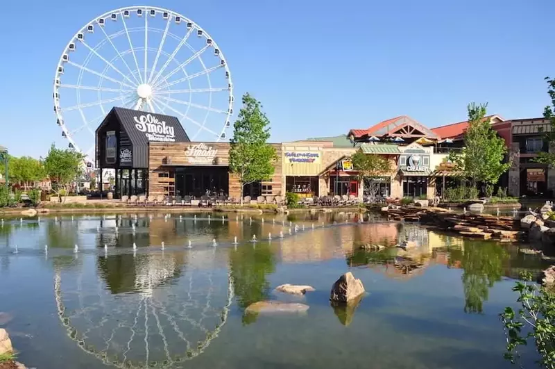 The Ole Smoky Moonshine Barn at The Island in Pigeon Forge TN.