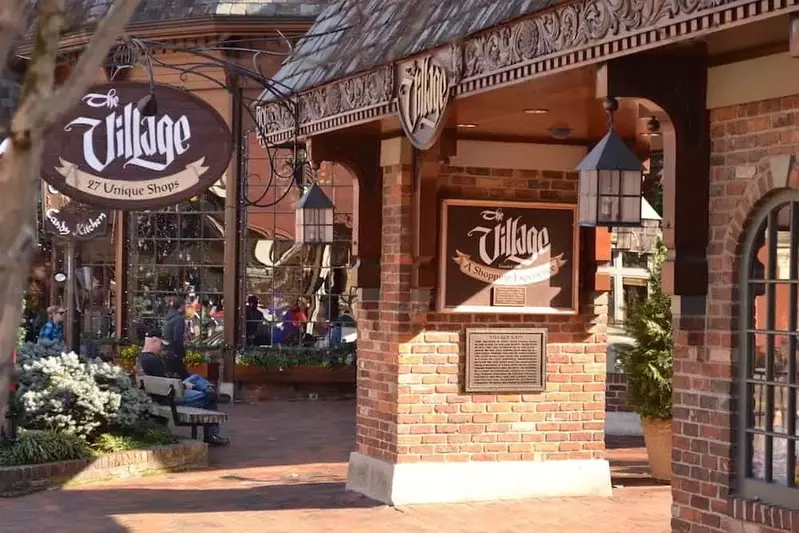 The Village Shops in Gatlinburg.