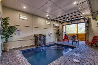 pop's perch is one of the top pigeon forge cabins with swimming pools