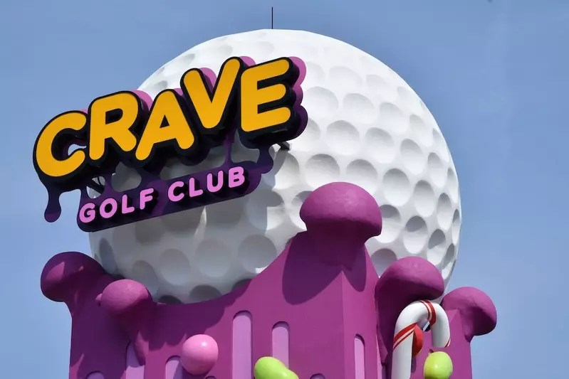Crave Golf Club is one of the top places for mini golf in Pigeon Forge