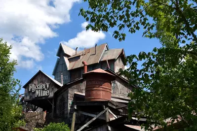 Mystery Mine is one of the top Dollywood roller coasters