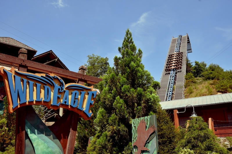 Wild Eagle is one of the top Dollywood roller coasters
