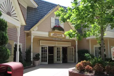the sweet shoppe at Dollywood is one of the top candy shops in Pigeon Forge