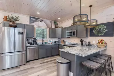 cabin kitchen