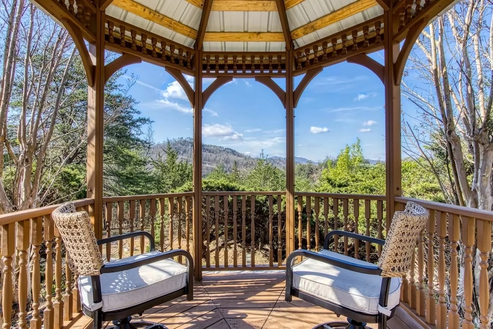 mountain valley revival is a top cabin in pigeon forge