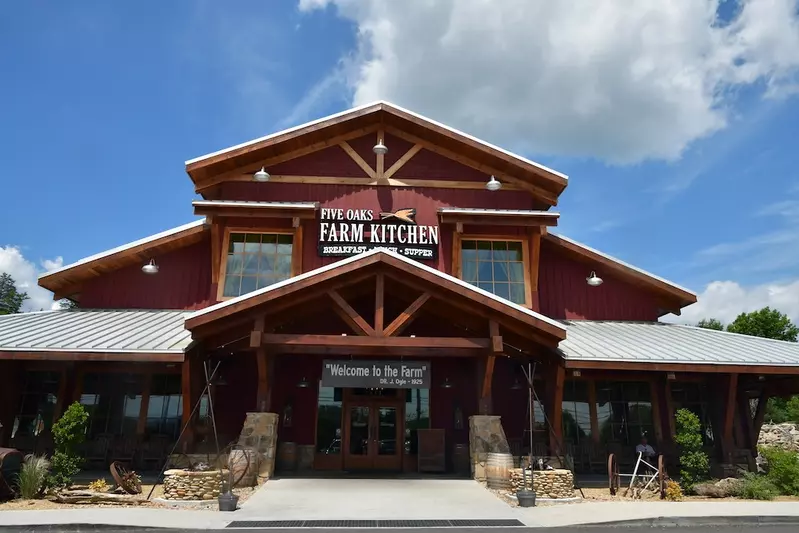 five oaks farm kitchen is one of the best restaurants in the Smokies