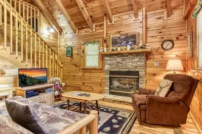 1 bedroom couples cabin pigeon forge