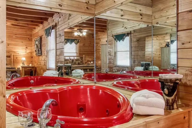 romantic pigeon forge cabins