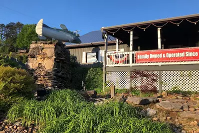 Huck Finn's Catfish is one of the top local restaurants in Pigeon Forge
