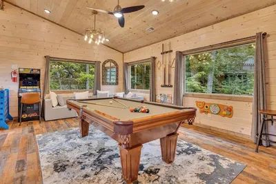 ebenezer is one of the top Gatlinburg cabins with indoor private pools