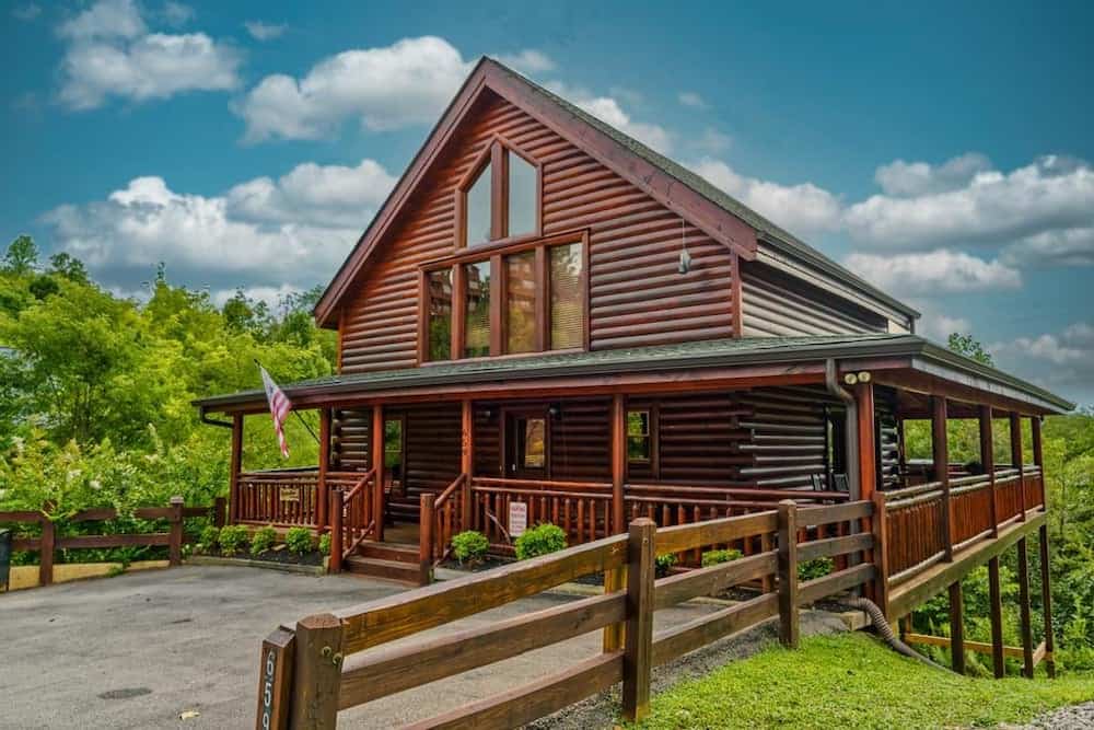 Ryders View secluded cabin in Pigeon Forge