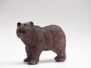 black bear figurine
