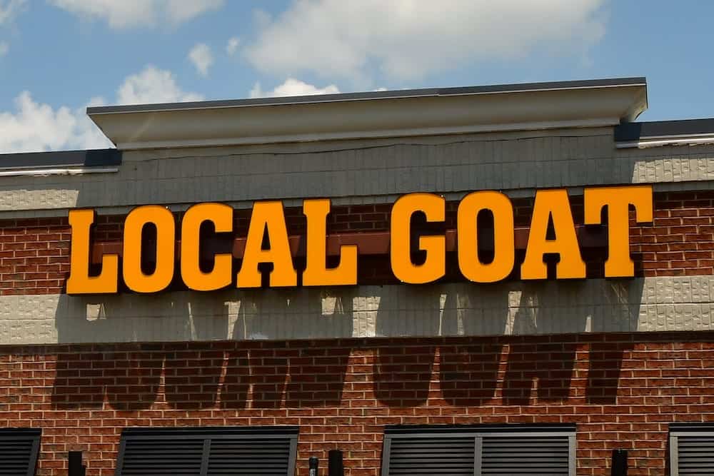 the local goat in pigeon forge